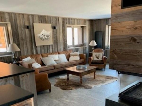 Duplex 11 pers. au centre de Crest-Voland, cheminée, ski-room, wifi, non fumeurs - FR-1-733-36